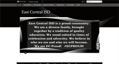 Desktop Screenshot of ecisd.net
