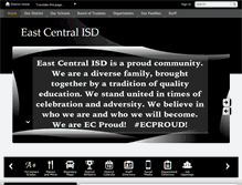 Tablet Screenshot of ecisd.net