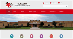 Desktop Screenshot of ecisd.org
